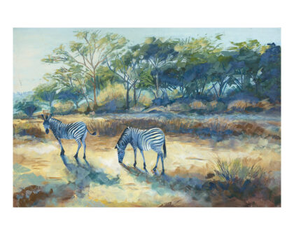 Zebra Painting